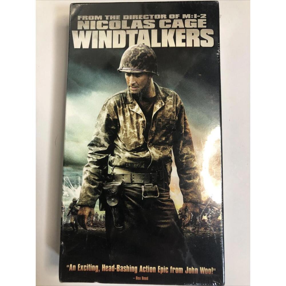 Windtalkers (VHS, 2002) Nicholas Cage - New Sealed